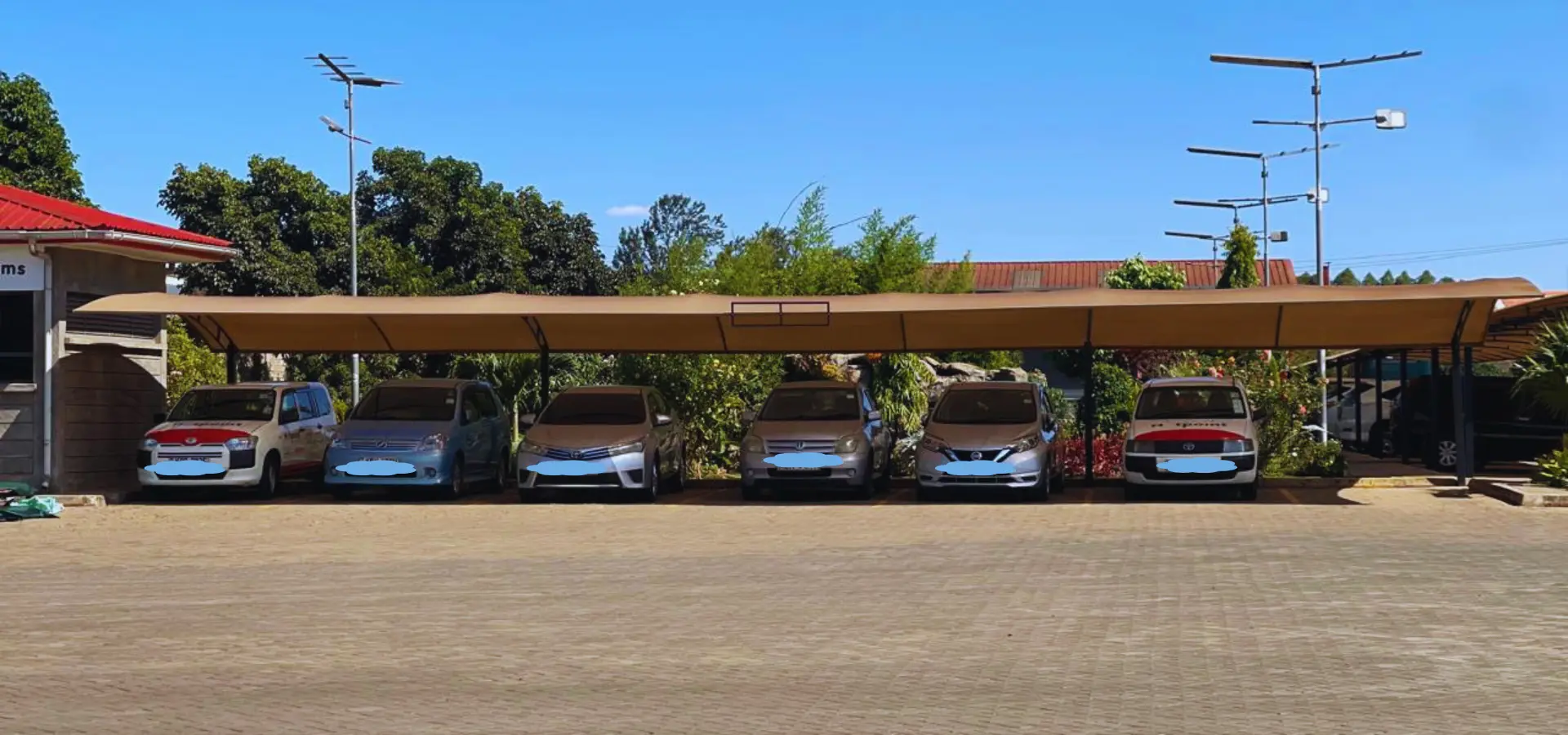 Car Parking Shades in Nairobi Kenya