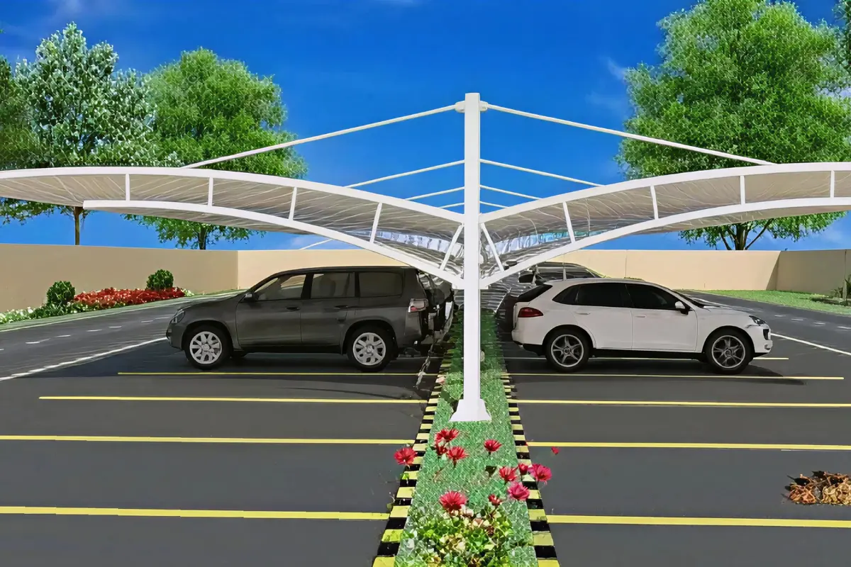 Double Car Parking Shade Kenya